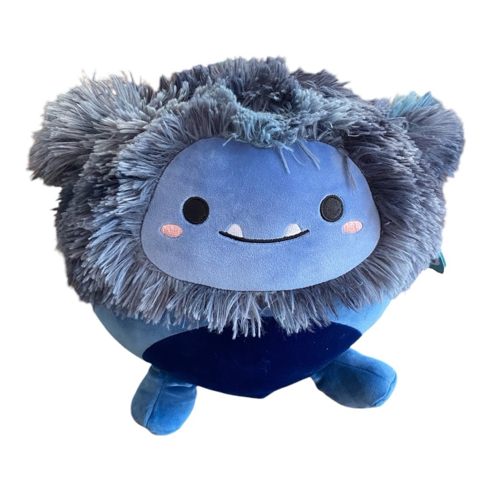 Squishmallows 11” Dani the Navy Blue Bigfoot Plush Toy NWT Target Exclusive